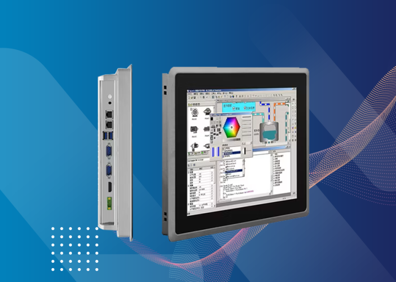 All-in-one industrial computers with integrated touch displays for factory control, HMI systems, and automation environments. Durable, sealed, and built for 24/7 performance.